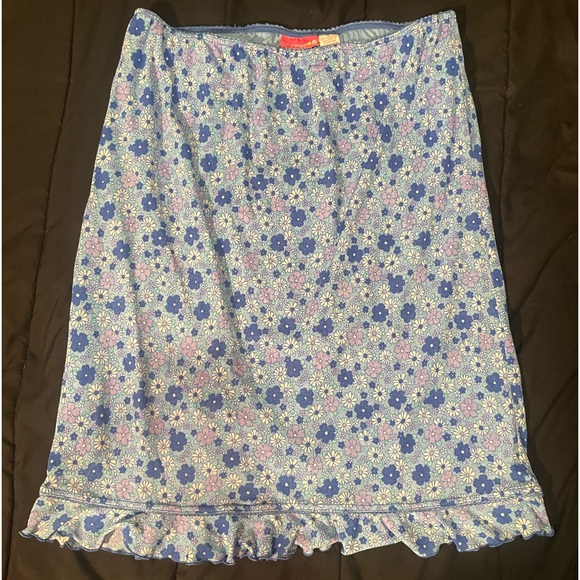 ⭒ y2k floral maternity skirt - Picture 1 of 12